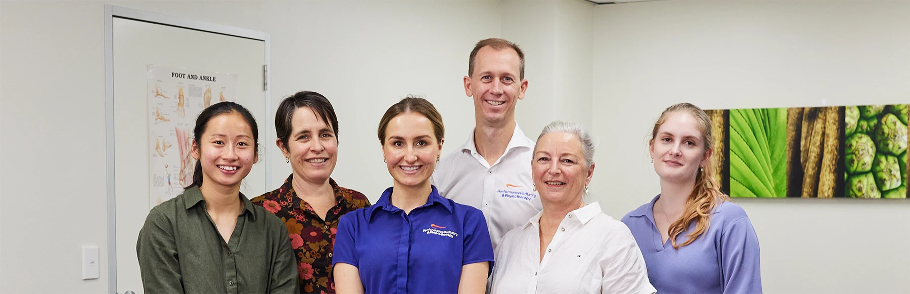 The team at Performance Podiatry West End Brisbane
